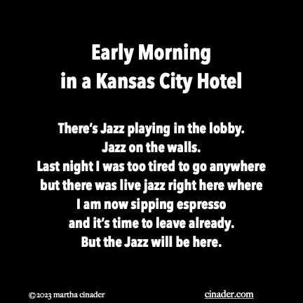 Early Morning in a Kansas City&nbsp;Hotel